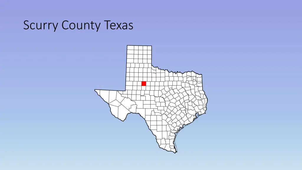 scurry county texas