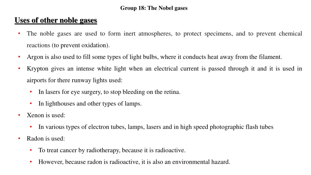group 18 the nobel gases 3