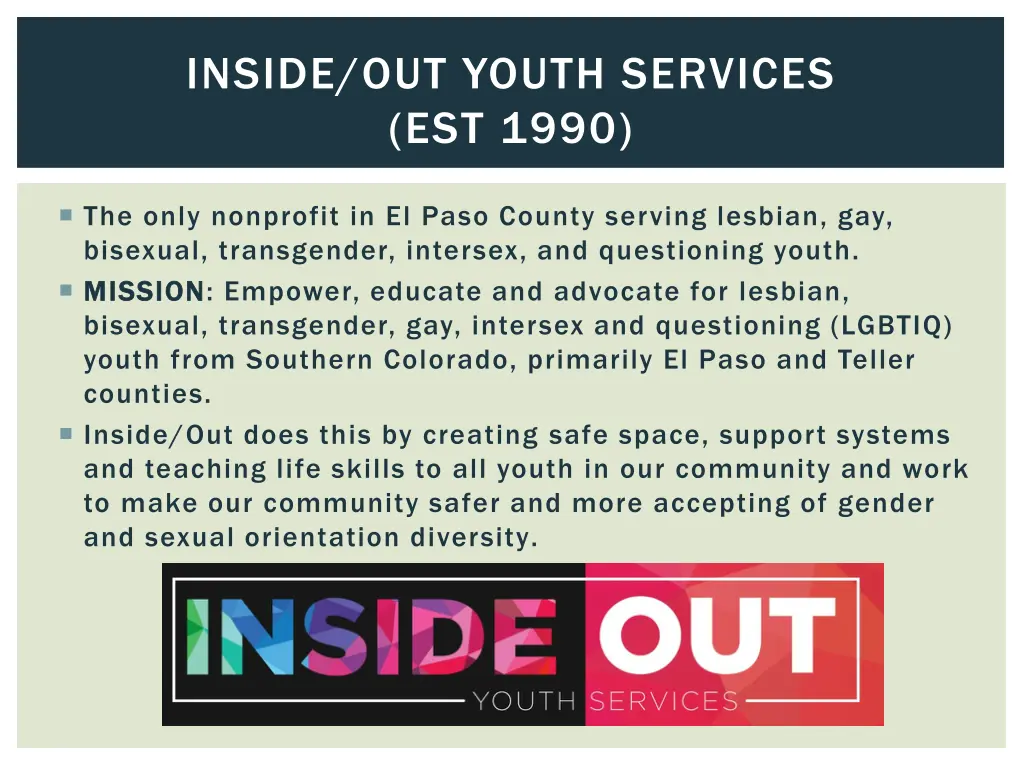 inside out youth services est 1990