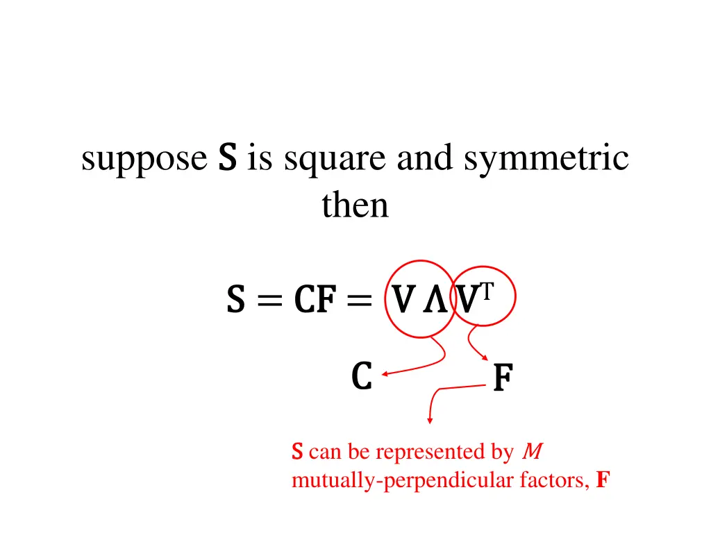 suppose s s is square and symmetric then 2