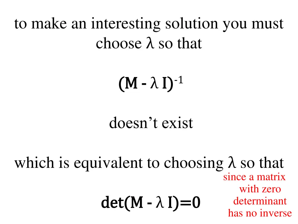 to make an interesting solution you must choose 1
