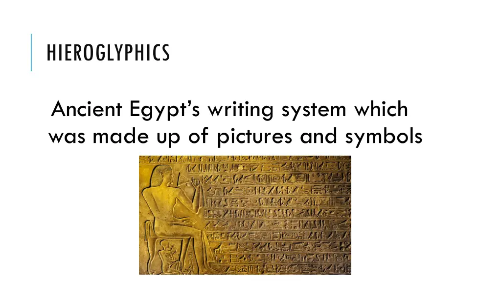 hieroglyphics