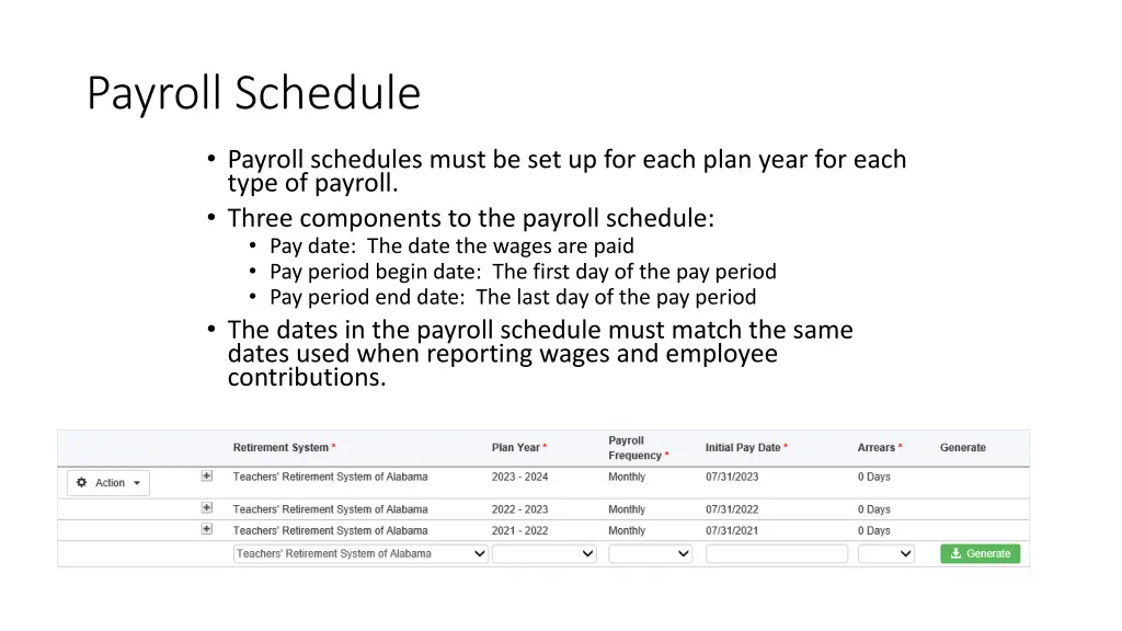 payroll schedule 1