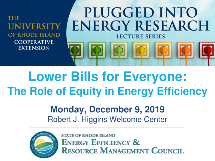 lower bills for everyone the role of equity