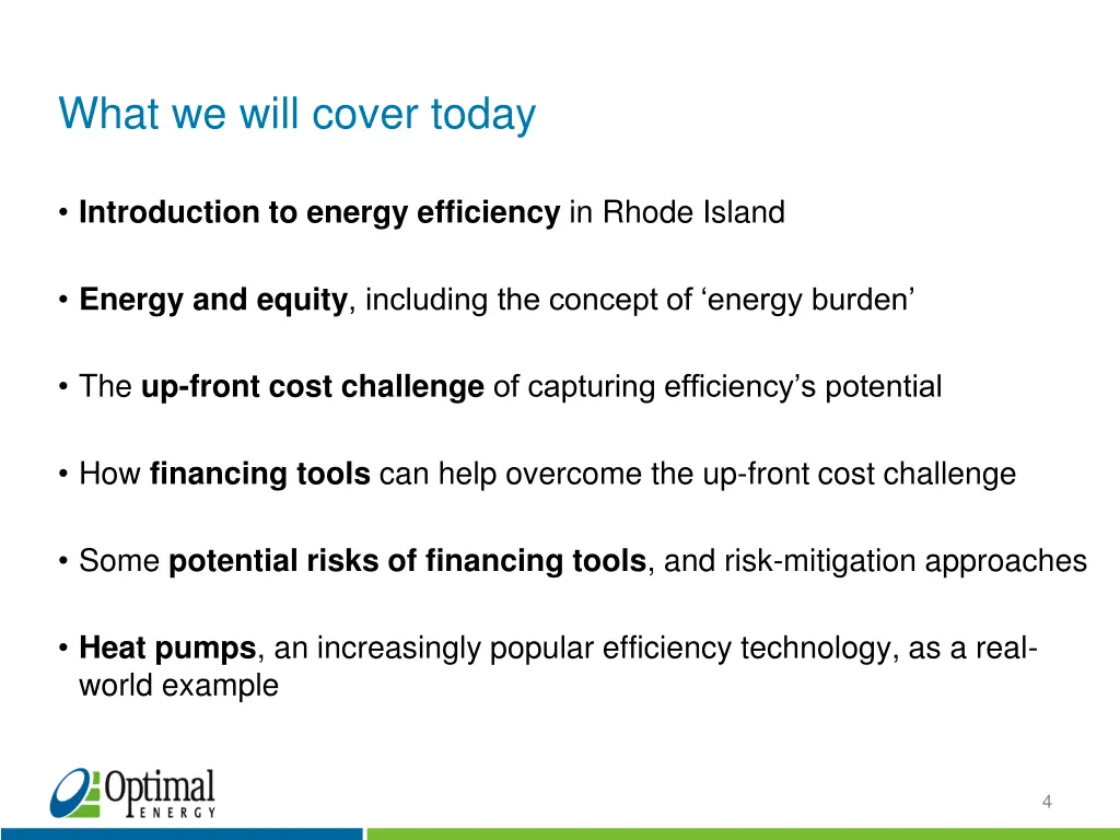 what we will cover today