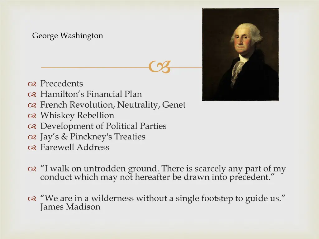 george washington 1