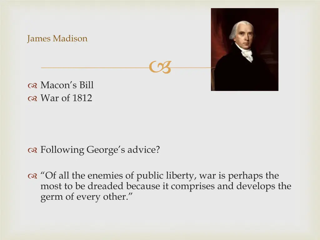 james madison