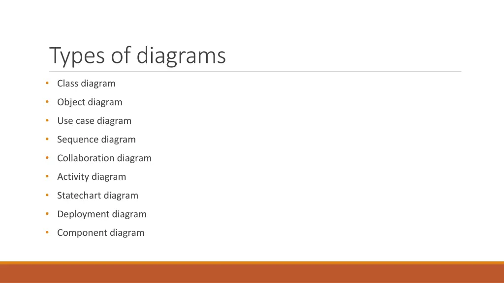 types of diagrams