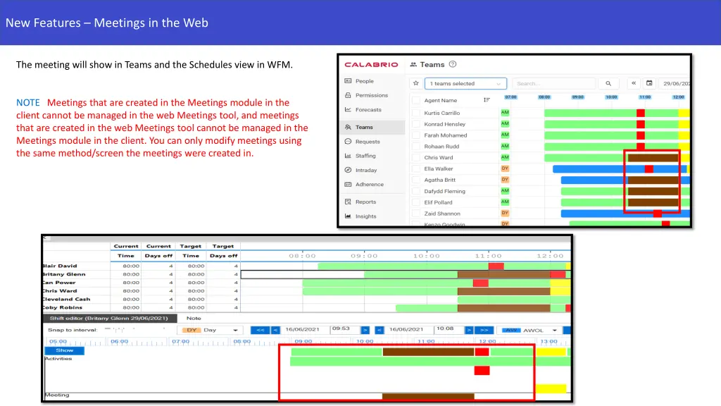 new features meetings in the web 3