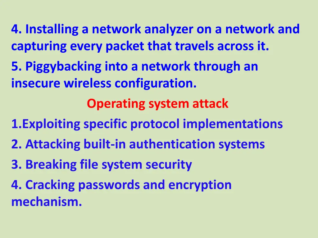 4 installing a network analyzer on a network