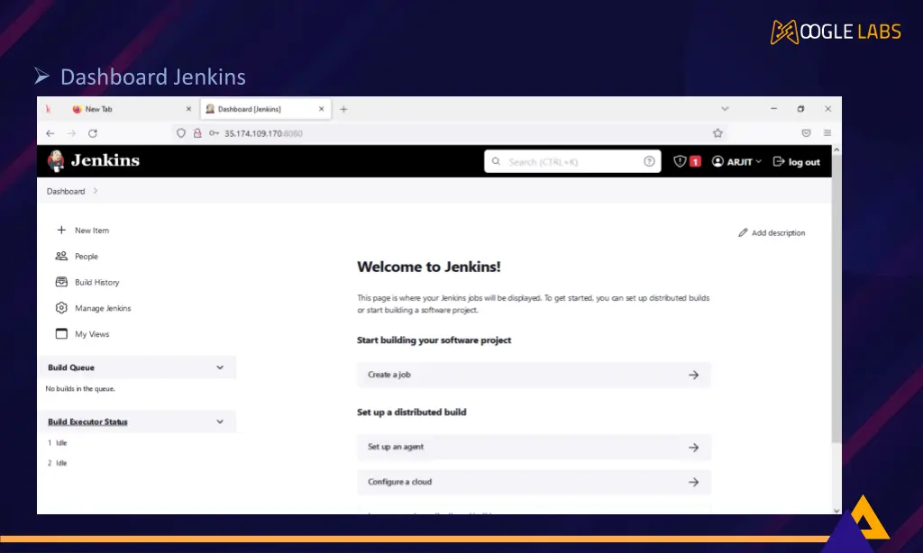 dashboard jenkins
