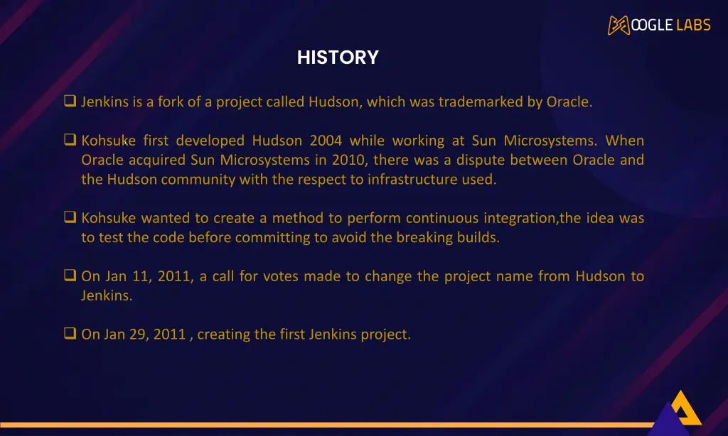 history