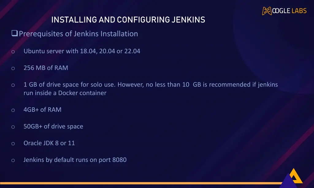 installing and configuring jenkins