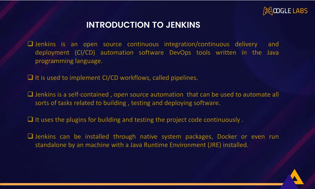 introduction to jenkins