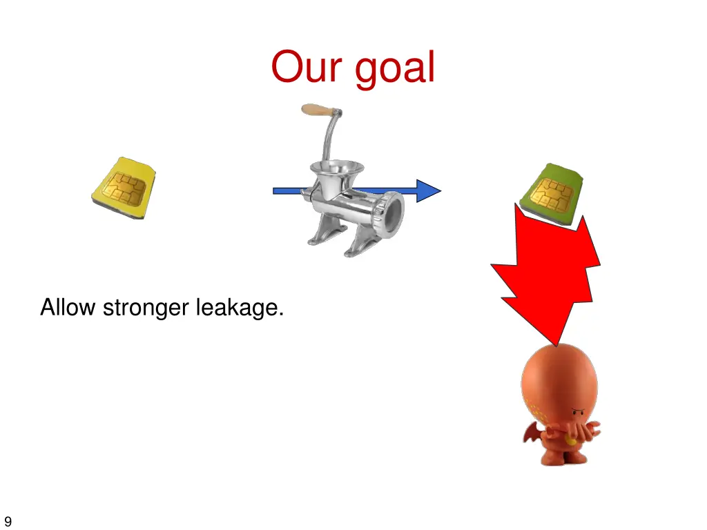 our goal