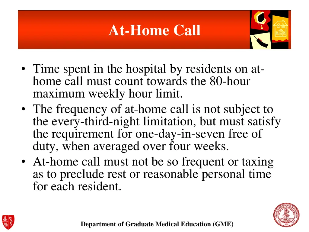 at home call