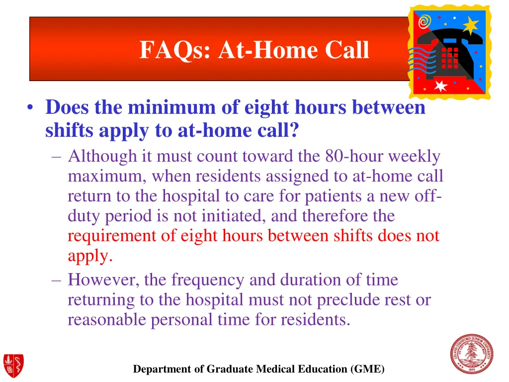 faqs at home call 1