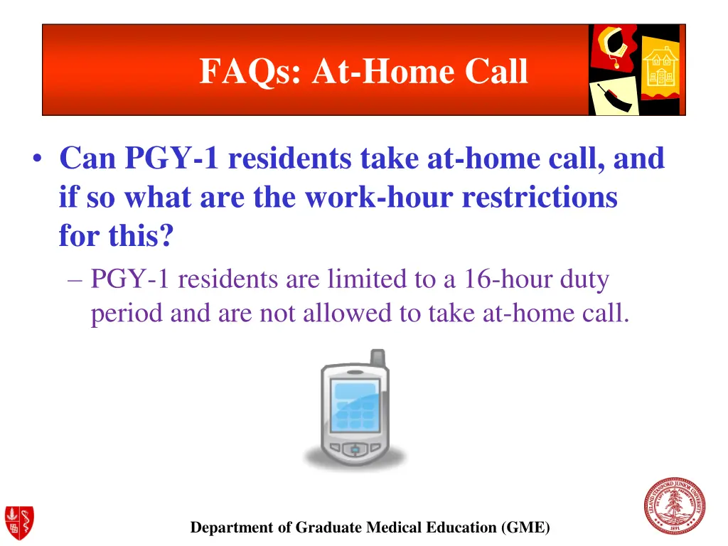 faqs at home call