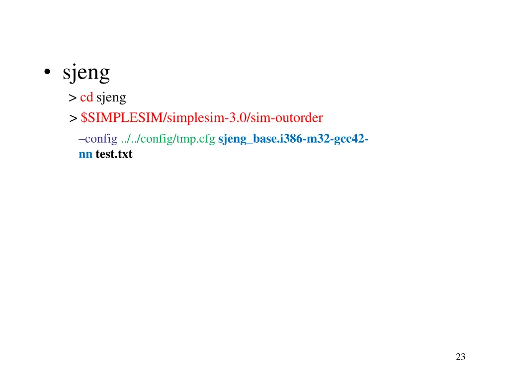 sjeng cd sjeng simplesim simplesim