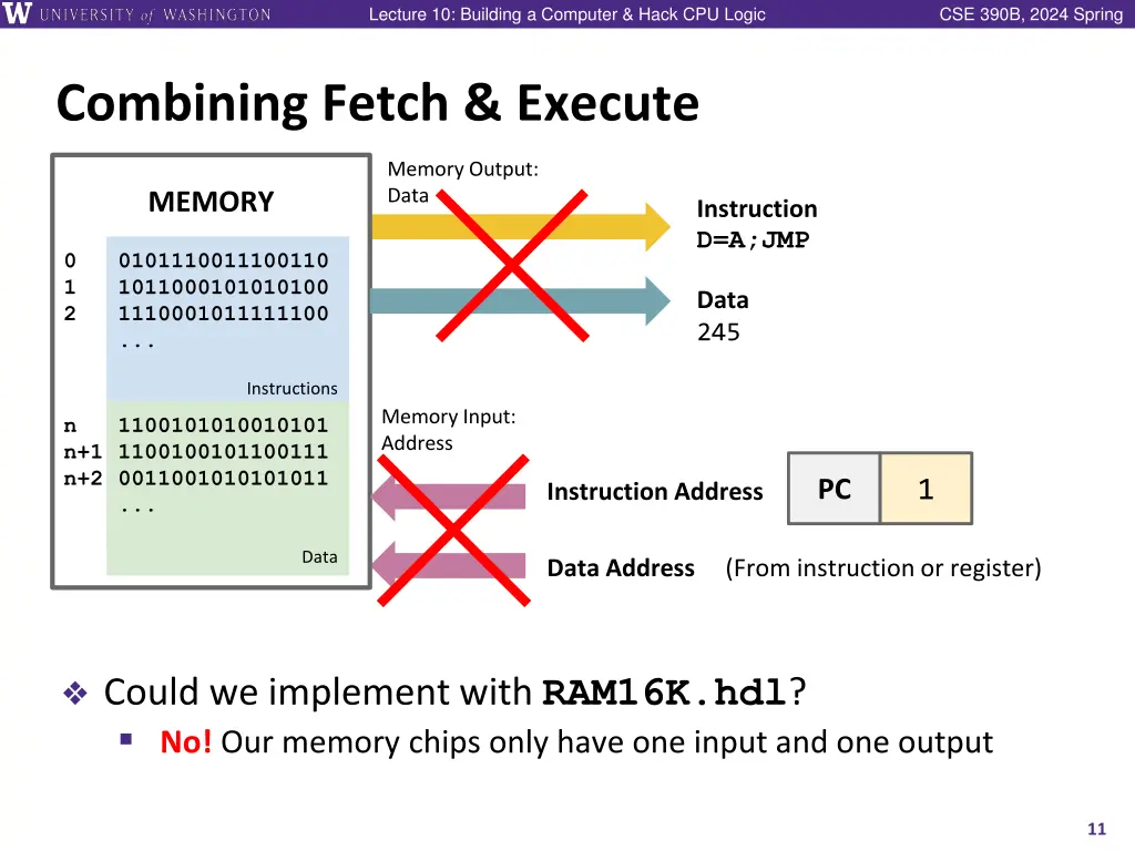 lecture 10 building a computer hack cpu logic 10