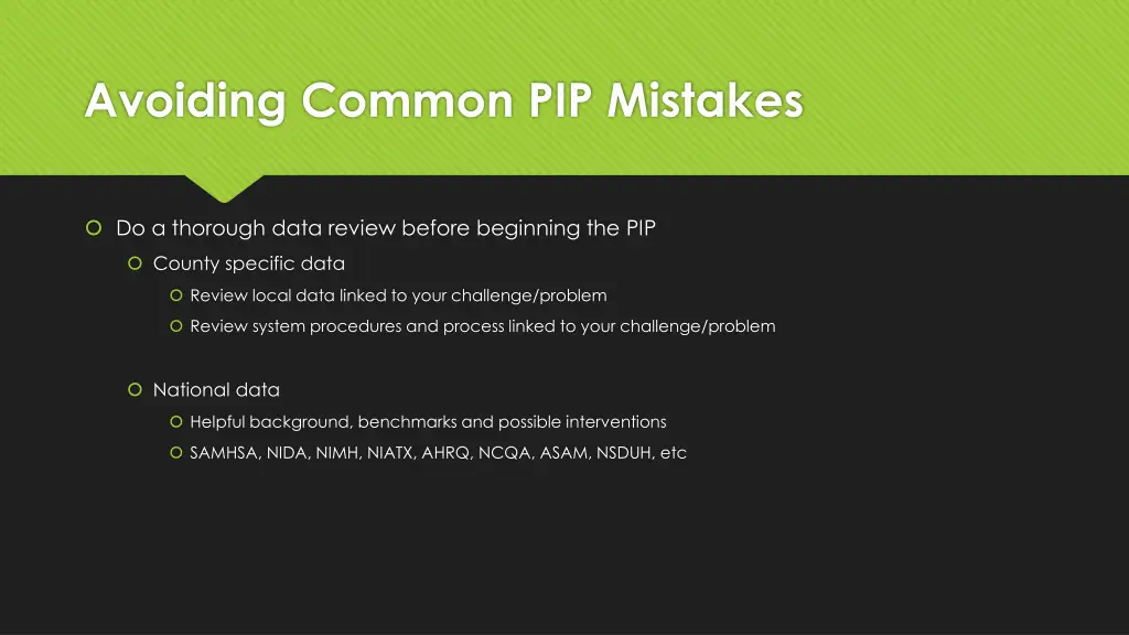 avoiding common pip mistakes 1