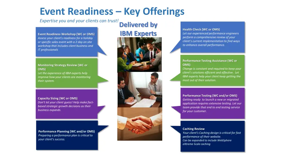 event readiness key offerings expertise
