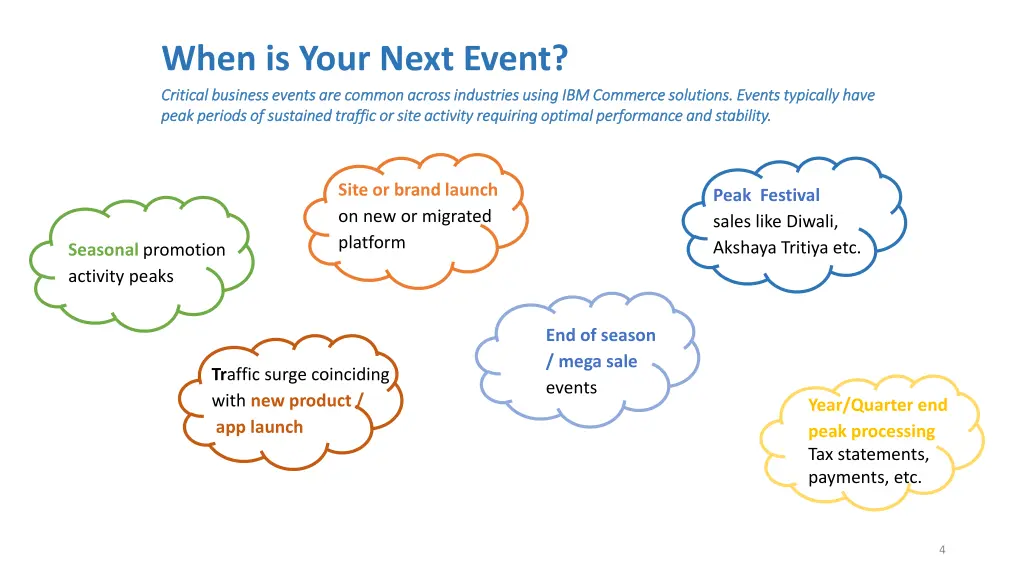 when is your next event critical business events