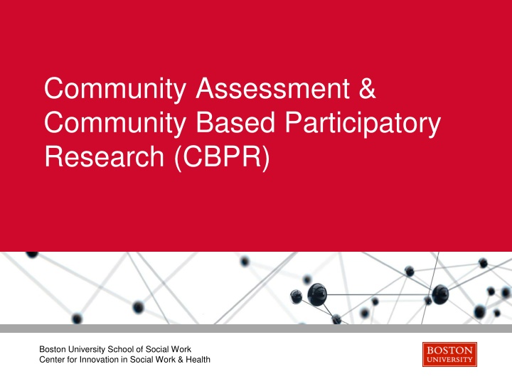 community assessment community based