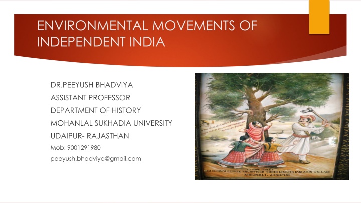 environmental movements of independent india