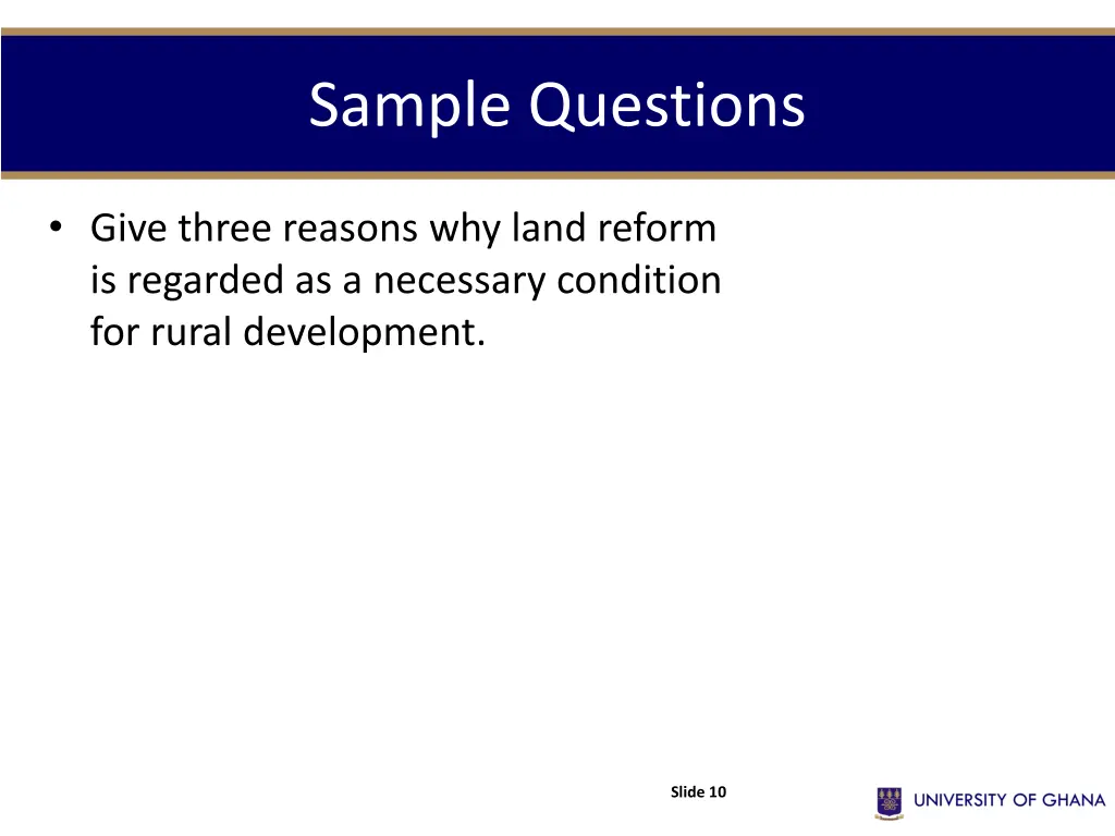 sample questions
