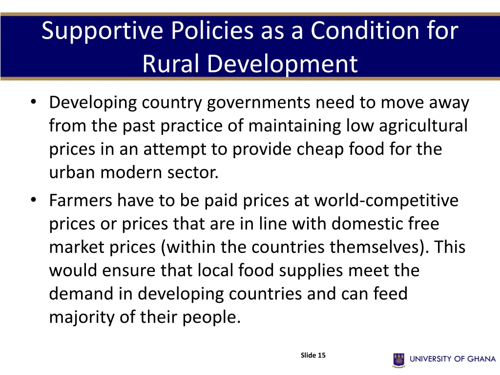 supportive policies as a condition for rural 3