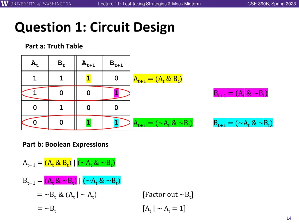 lecture 11 test taking strategies mock midterm 13