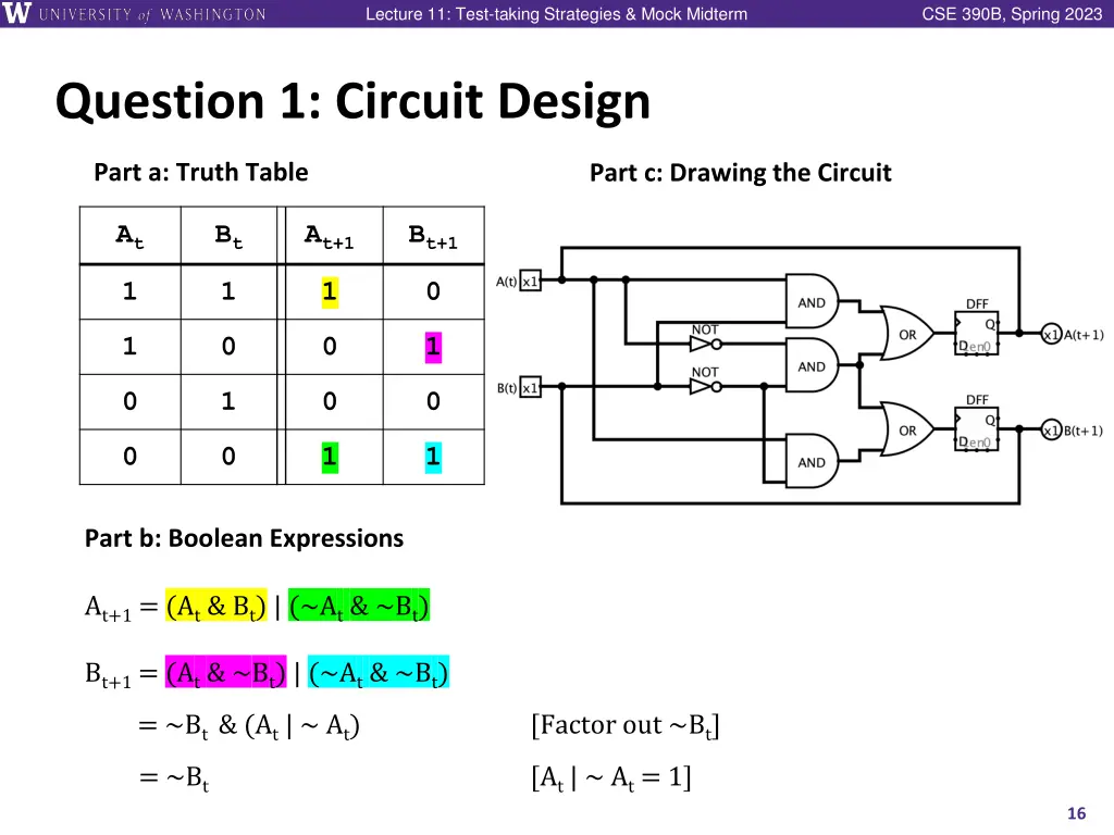 lecture 11 test taking strategies mock midterm 15
