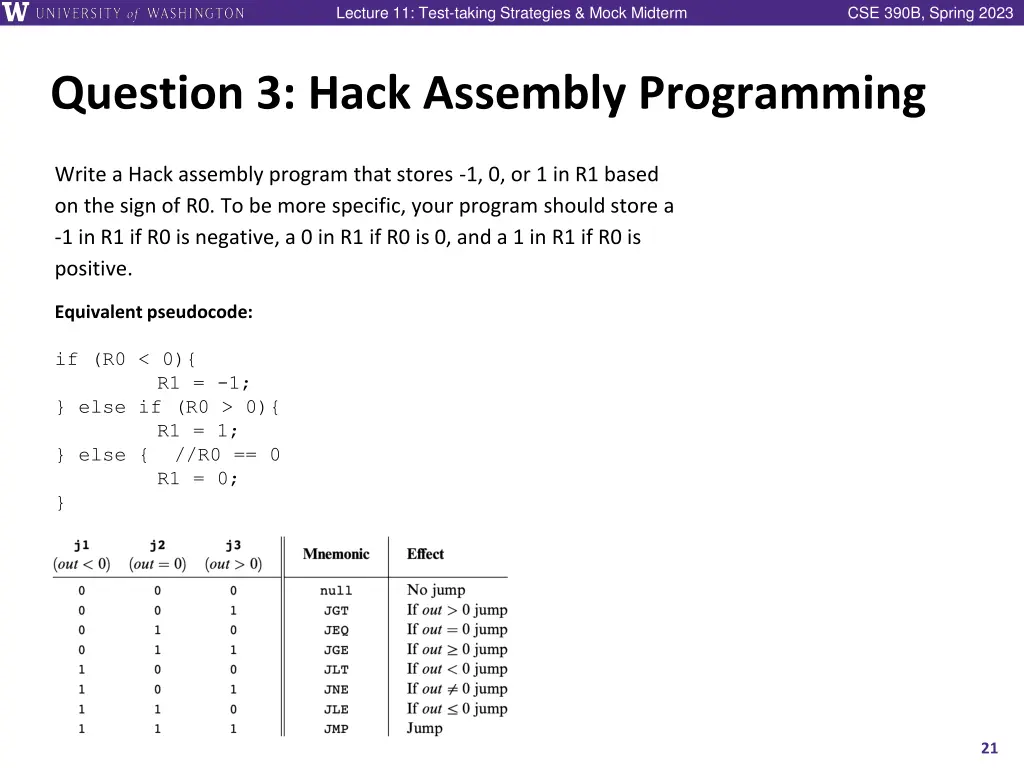 lecture 11 test taking strategies mock midterm 20