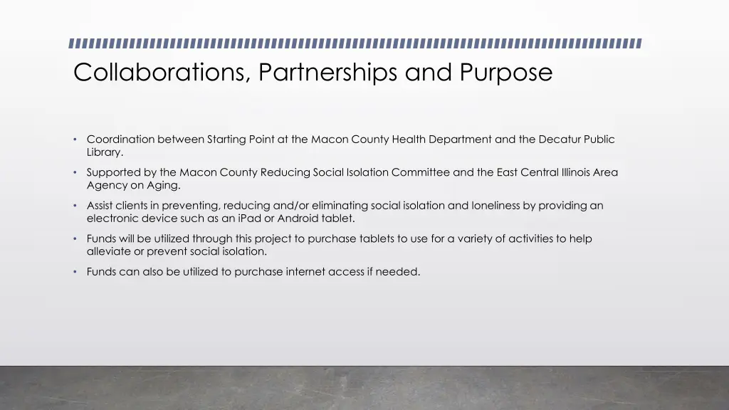 collaborations partnerships and purpose