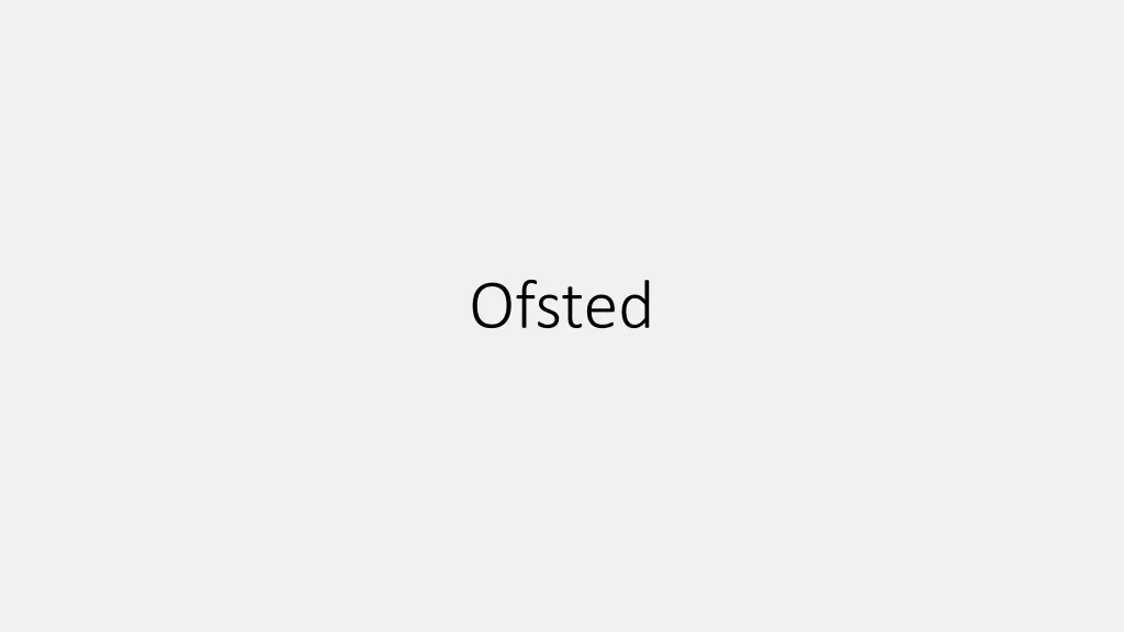 ofsted