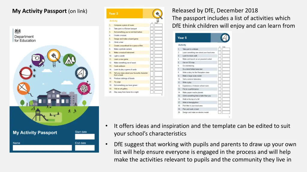 released by dfe december 2018 the passport