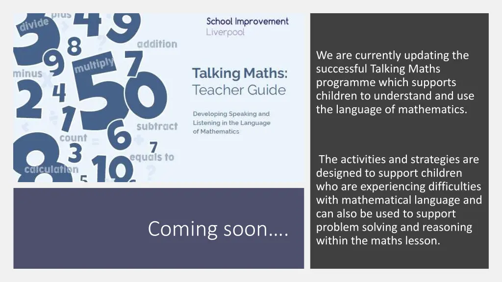 we are currently updating the successful talking