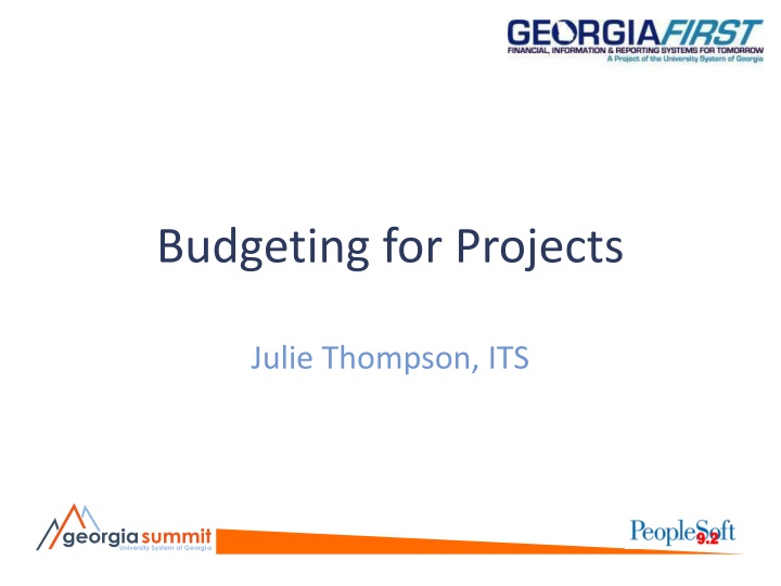 budgeting for projects