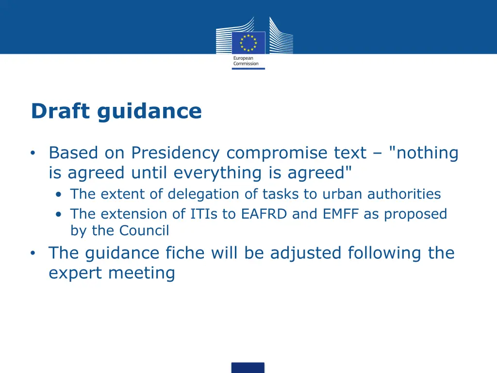 draft guidance