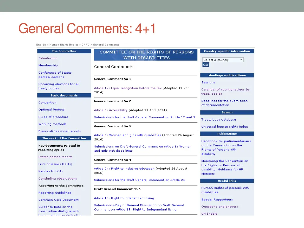 general comments 4 1