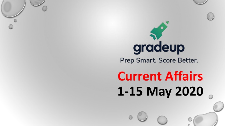 current affairs 1 15 may 2020