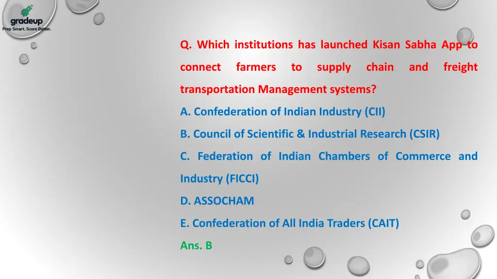 q which institutions has launched kisan sabha