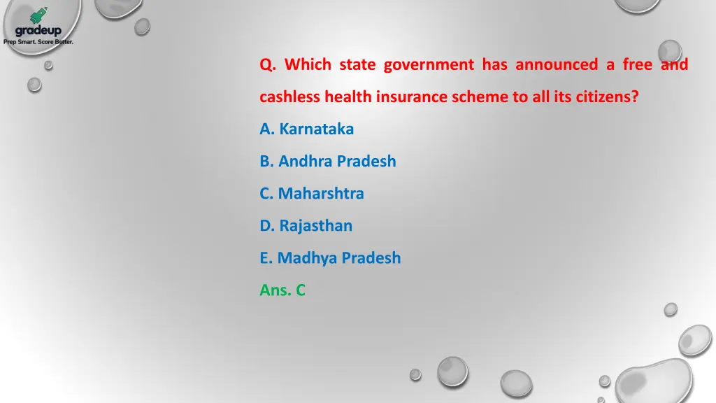q which state government has announced a free and