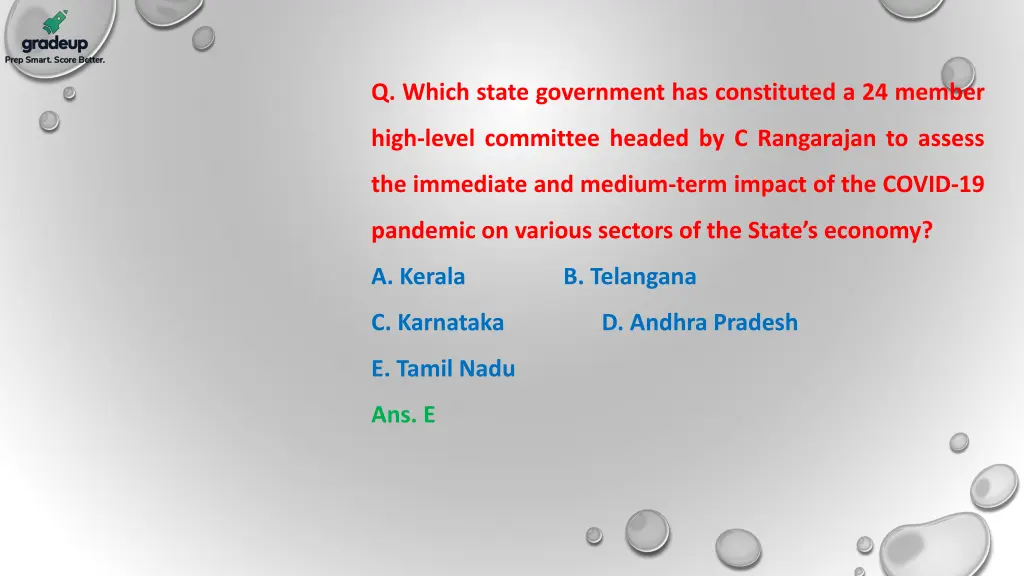 q which state government has constituted