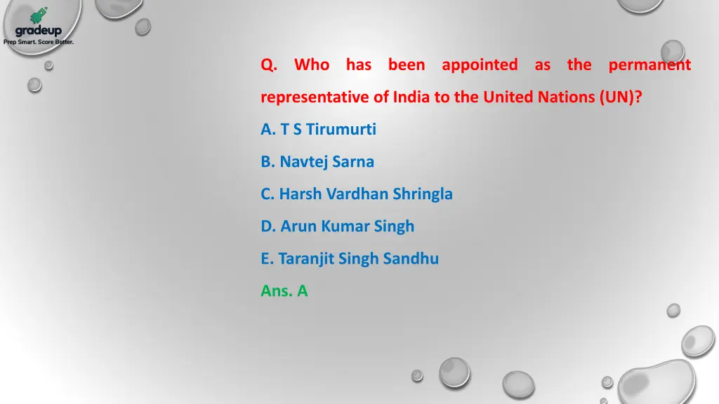 q who has been appointed as the permanent