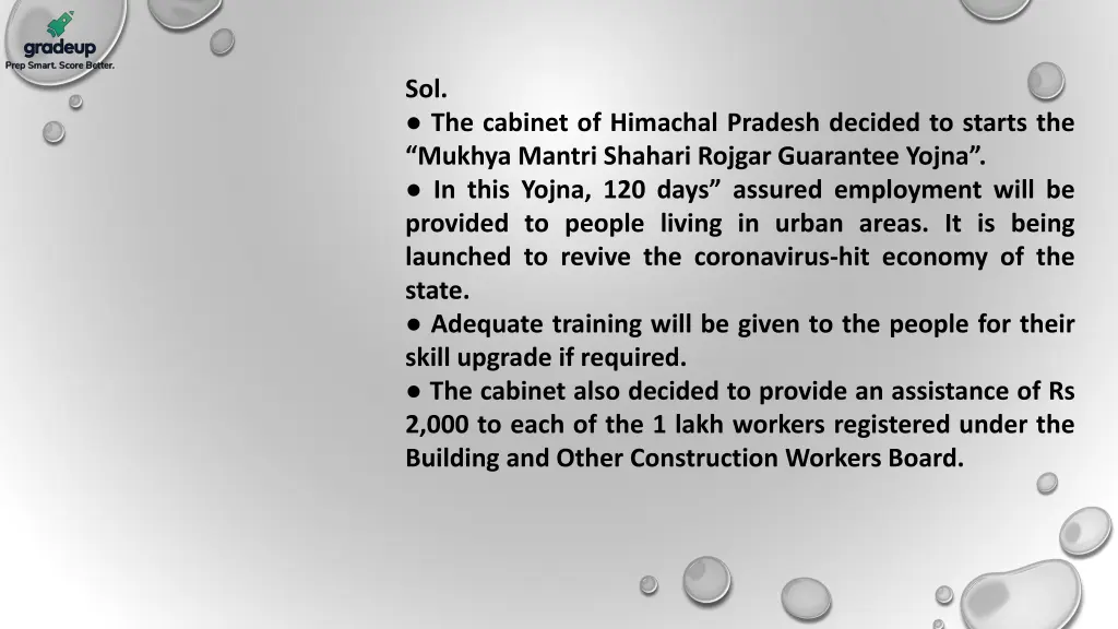sol the cabinet of himachal pradesh decided