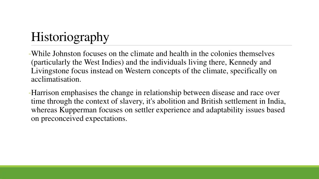 historiography