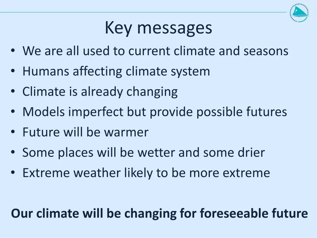 key messages