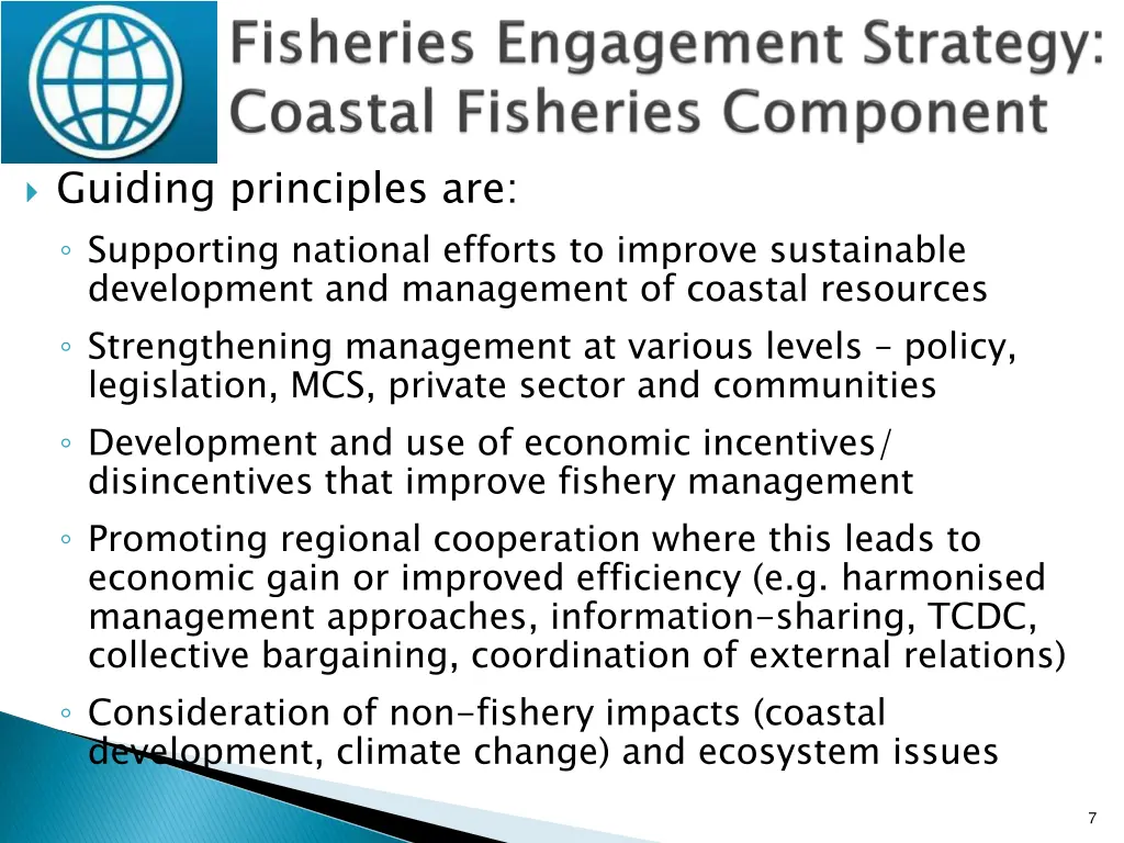 guiding principles are supporting national